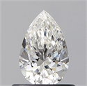 Diamante Natural 0.55 quilates, De pera , Color G, claridad VS1 y certificado GIA
