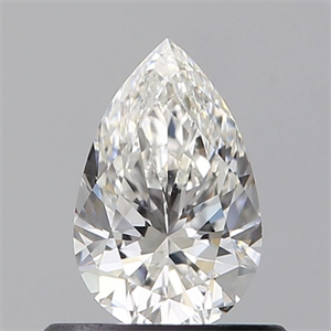 Foto Diamante Natural 0.55 quilates, De pera , Color G, claridad VS1 y certificado GIA de