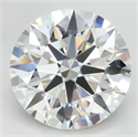 Del inventario de diamantes de laboratorio, 4.06 quilates, Redondo , Color E, claridad VVS1 y certificado IGI