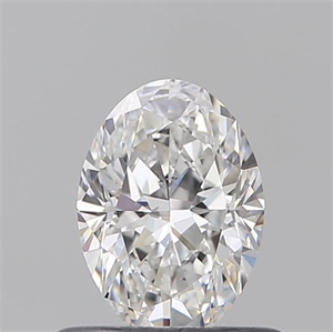 Picture of Natural Diamond 0.51 Carats, Oval with  Cut, E Color, SI1 Clarity and Certified by GIA