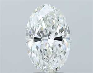 Picture of Natural Diamond 2.60 Carats, Oval with  Cut, G Color, VS2 Clarity and Certified by GIA