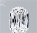 Natural Diamond 0.37 Carats, Cushion with  Cut, E Color, VS2 Clarity and Certified by GIA