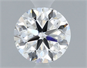 Natural Diamond 0.50 Carats, Round with Very Good Cut, E Color, VS1 Clarity and Certified by GIA