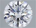Del inventario de diamantes de laboratorio, 2.01 quilates, Redondo , Color D, claridad VVS2 y certificado GIA