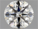 Diamante Natural 0.85 quilates, Redondo , Color I, claridad VVS2 y certificado GIA