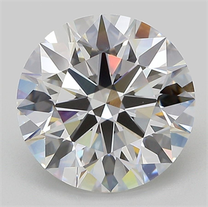 Picture of Lab Grown Diamond 4.90 Carats, Round with Ideal Cut, D Color, VVS2 Clarity and Certified by IGI