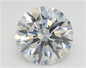 Lab Grown Diamond 2.70 Carats, Round with Excellent Cut, E Color, VS1 Clarity and Certified by GIA