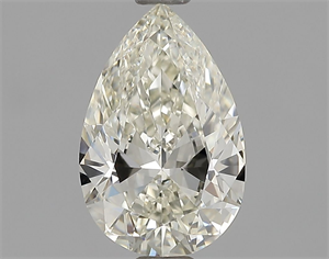Picture of Natural Diamond 1.02 Carats, Pear with  Cut, K Color, IF Clarity and Certified by GIA