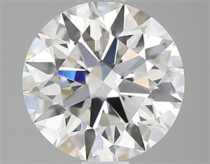 Picture of Lab Grown Diamond 1.01 Carats, Round with Ideal Cut, D Color, VS1 Clarity and Certified by IGI