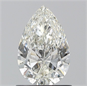 Diamante Natural 0.90 quilates, De pera , Color H, claridad VS2 y certificado GIA