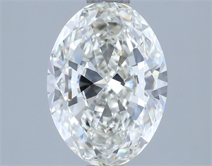 Foto Diamante Natural 2.00 quilates, Ovalado , Color H, claridad VVS2 y certificado IGI de