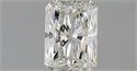 Natural Diamond 0.70 Carats, Radiant with  Cut, H Color, VVS1 Clarity and Certified by IGI