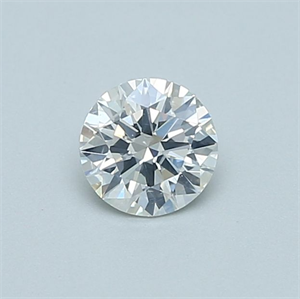Foto Diamante Natural 0.45 quilates, Redondo , Color H, claridad SI2 y certificado GIA de