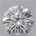 Lab Grown Diamond 1.03 Carats, Round with Ideal Cut, D Color, VVS1 Clarity and Certified by IGI