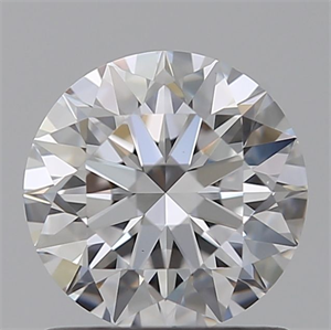 Picture of Lab Grown Diamond 1.03 Carats, Round with Ideal Cut, D Color, VVS1 Clarity and Certified by IGI