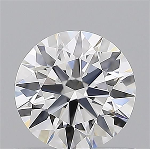 Picture of Natural Diamond 0.72 Carats, Round with Excellent Cut, F Color, VVS2 Clarity and Certified by GIA