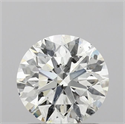 Natural Diamond 1.01 Carats, Round with Excellent Cut, G Color, SI2 Clarity and Certified by IGI
