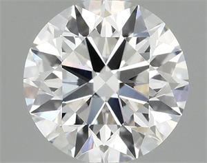 Picture of Lab Grown Diamond 1.27 Carats, Round with Excellent Cut, E Color, VS1 Clarity and Certified by IGI