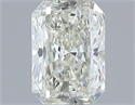 Natural Diamond 1.53 Carats, Radiant with  Cut, K Color, VVS1 Clarity and Certified by IGI