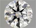 Diamante Natural 0.70 quilates, Redondo , Color H, claridad VVS2 y certificado GIA