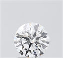 Lab Grown Diamond 1.09 Carats, Round with Ideal Cut, F Color, VVS2 Clarity and Certified by IGI