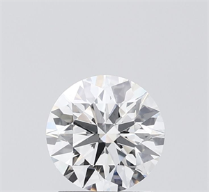 Picture of Lab Grown Diamond 1.09 Carats, Round with Ideal Cut, F Color, VVS2 Clarity and Certified by IGI