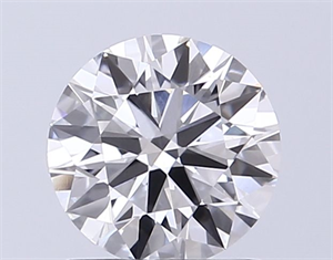 Picture of Lab Grown Diamond 0.95 Carats, Round with Excellent Cut, D Color, VS1 Clarity and Certified by IGI