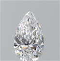 Natural Diamond 0.70 Carats, Pear with  Cut, D Color, VS1 Clarity and Certified by GIA