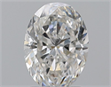 Natural Diamond 2.02 Carats, Oval with  Cut, G Color, VS2 Clarity and Certified by GIA