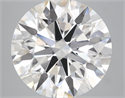 Lab Grown Diamond 7.09 Carats, Round with Ideal Cut, G Color, VS2 Clarity and Certified by IGI