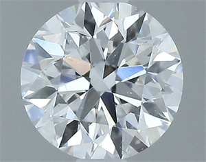 Foto Diamante Natural 0.50 quilates, Redondo , Color D, claridad SI1 y certificado GIA de