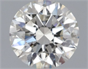 Diamante Natural 0.51 quilates, Redondo , Color J, claridad VVS1 y certificado GIA