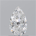 Natural Diamond 0.90 Carats, Pear with  Cut, F Color, VS2 Clarity and Certified by GIA