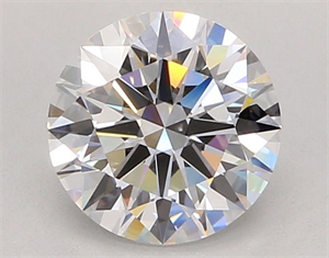 Picture of Lab Grown Diamond 1.99 Carats, Round with Ideal Cut, D Color, VVS2 Clarity and Certified by IGI