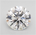 Lab Grown Diamond 1.03 Carats, Round with Ideal Cut, D Color, VVS2 Clarity and Certified by IGI