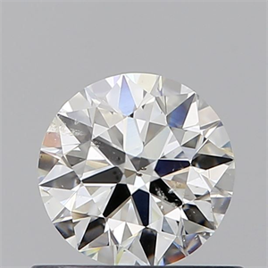 Foto Diamante Natural 0.60 quilates, Redondo , Color I, claridad SI2 y certificado GIA de