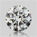 Diamante Natural 0.70 quilates, Redondo , Color L, claridad VVS2 y certificado GIA
