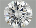 Lab Grown Diamond 2.00 Carats, Round with Ideal Cut, D Color, VVS2 Clarity and Certified by IGI