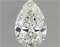 Natural Diamond 0.54 Carats, Pear with  Cut, G Color, VS2 Clarity and Certified by GIA