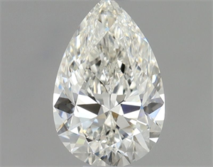 Picture of Natural Diamond 0.54 Carats, Pear with  Cut, G Color, VS2 Clarity and Certified by GIA