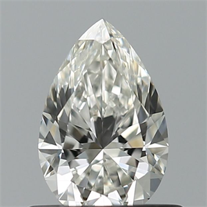 Foto Diamante Natural 0.50 quilates, De pera , Color G, claridad VVS1 y certificado IGI de