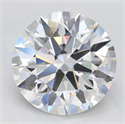 Del inventario de diamantes de laboratorio, 2.56 quilates, Redondo , Color D, claridad VVS1 y certificado IGI