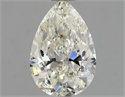 Natural Diamond 1.01 Carats, Pear with  Cut, J Color, SI2 Clarity and Certified by GIA