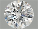 Del inventario de diamantes de laboratorio, 2.09 quilates, Redondo , Color E, claridad VS1 y certificado IGI