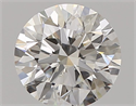 Natural Diamond 0.80 Carats, Round with Excellent Cut, I Color, I1 Clarity and Certified by GIA
