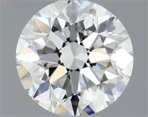 Picture of Natural Diamond 0.70 Carats, Round with Very Good Cut, F Color, VVS2 Clarity and Certified by GIA