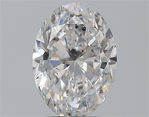 Picture of Natural Diamond 2.20 Carats, Oval with  Cut, D Color, SI1 Clarity and Certified by GIA