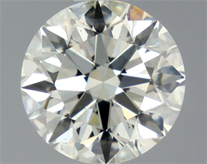 Picture of Natural Diamond 1.30 Carats, Round with Excellent Cut, L Color, SI2 Clarity and Certified by GIA