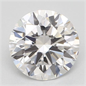 Diamante Natural 0.58 quilates, Redondo , Color D, claridad VVS1 y certificado GIA