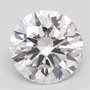 Foto Diamante Natural 0.58 quilates, Redondo , Color D, claridad VVS1 y certificado GIA de